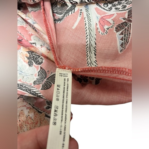 Free People Intimately Through The Vine Printed Maxi Dress Red Pink Combo Sz S - Picture 9 of 12